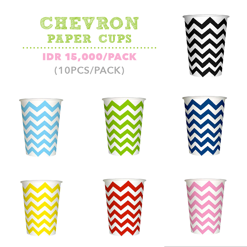 Chevron Paper Cups